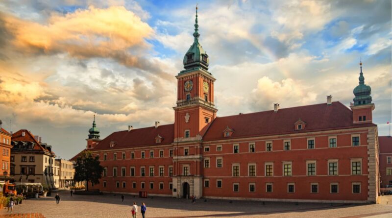 Zamek królewski w Warszawie w stylu renesansowym