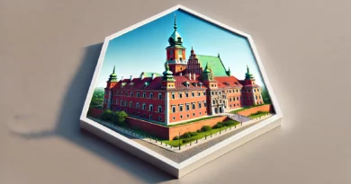 Zdjęcie Zamku Królewskiego w Warszawie